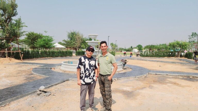 ลายแกรนิต โกดังข้าว ไชยกุลฟาร์มเอาท์เลท จ.ยโสธร อ.เลิงนกทา  สีเทาC03 พื้นที่ 380 ตารางเมตร