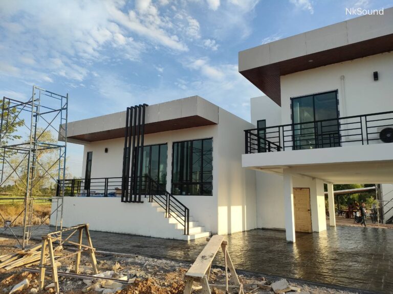 ลายแอสล่า จ.อุบลราชธานี อ.เขมราฐ รหัสสีDD4พื้นที่ 180 ตารางเมตร เทหนา 10 ซ.ม พื้นดินใหม่